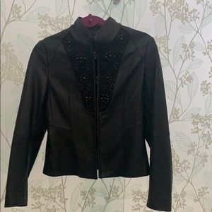 Prada leather jacket, 38, soft genuine leather